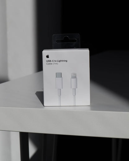 iPhone 20/25W Power Adapter With C Type Lighting Cable