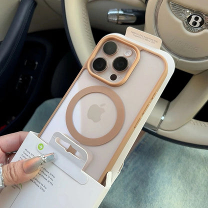 Luxury Air Skin Color Bumper Transparent Mag safe Phone Case